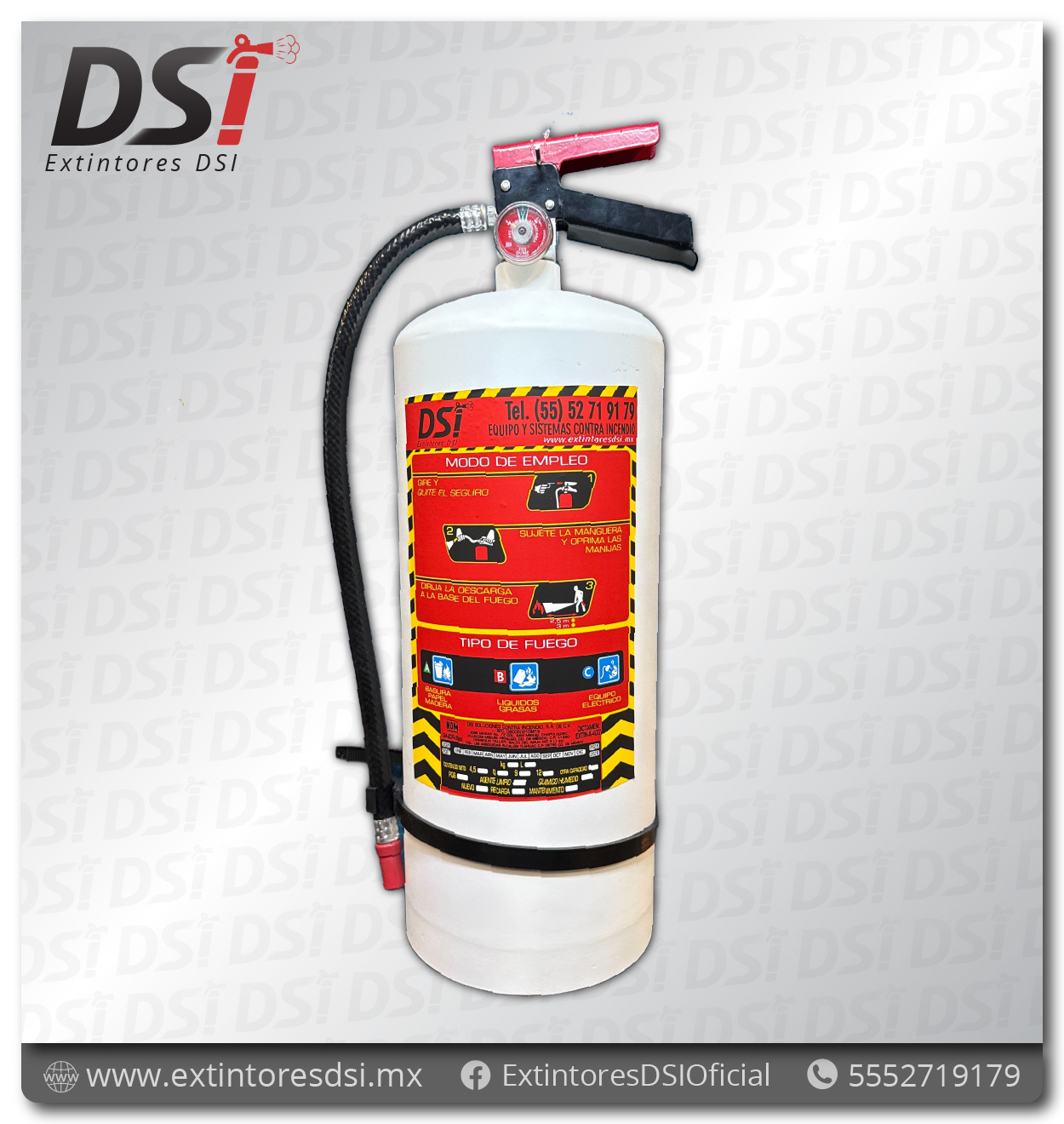 Extintor Agua AFFF AB - 6 L